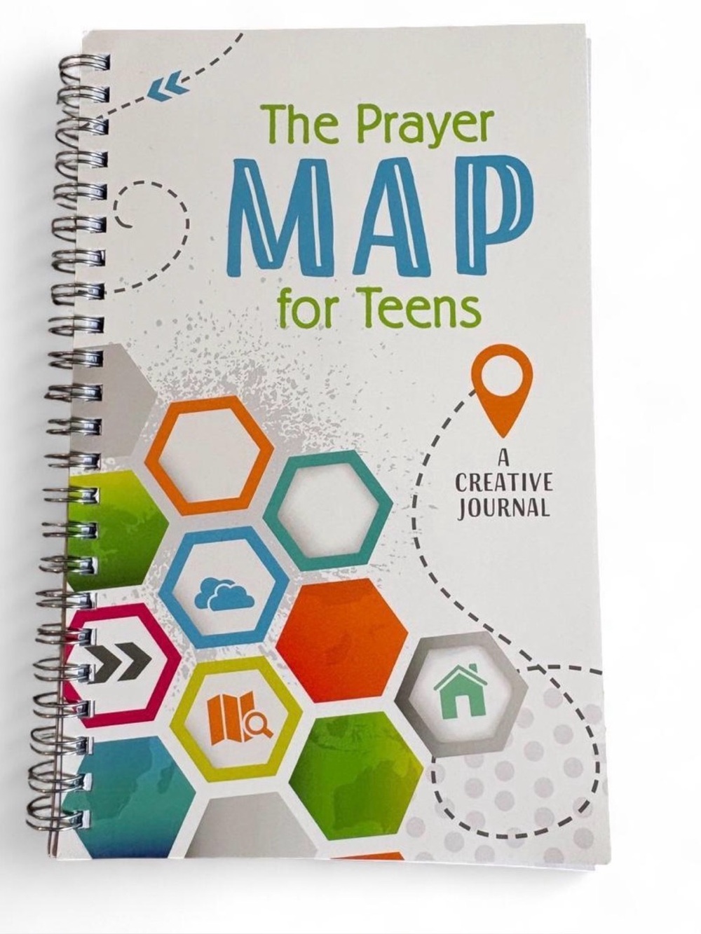 Barbour The Prayer Map for Teens Spiral-Bound Creative Journal, Undated, Medium